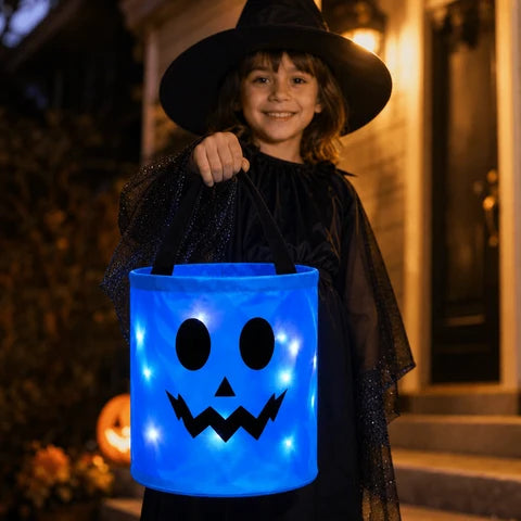 Light-Up Halloween Candy Bag for Kids