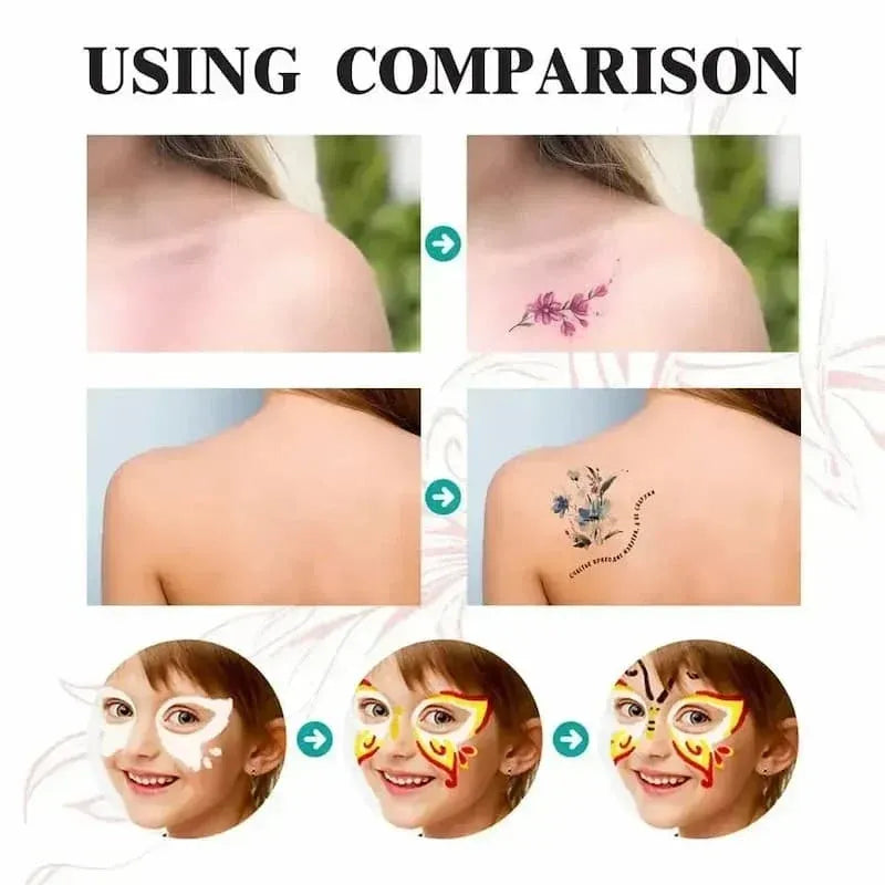10-Color Washable Body Makeup Crayons