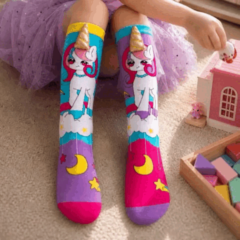Chaussettes Animalières Jusqu’aux Genoux Pour Enfants