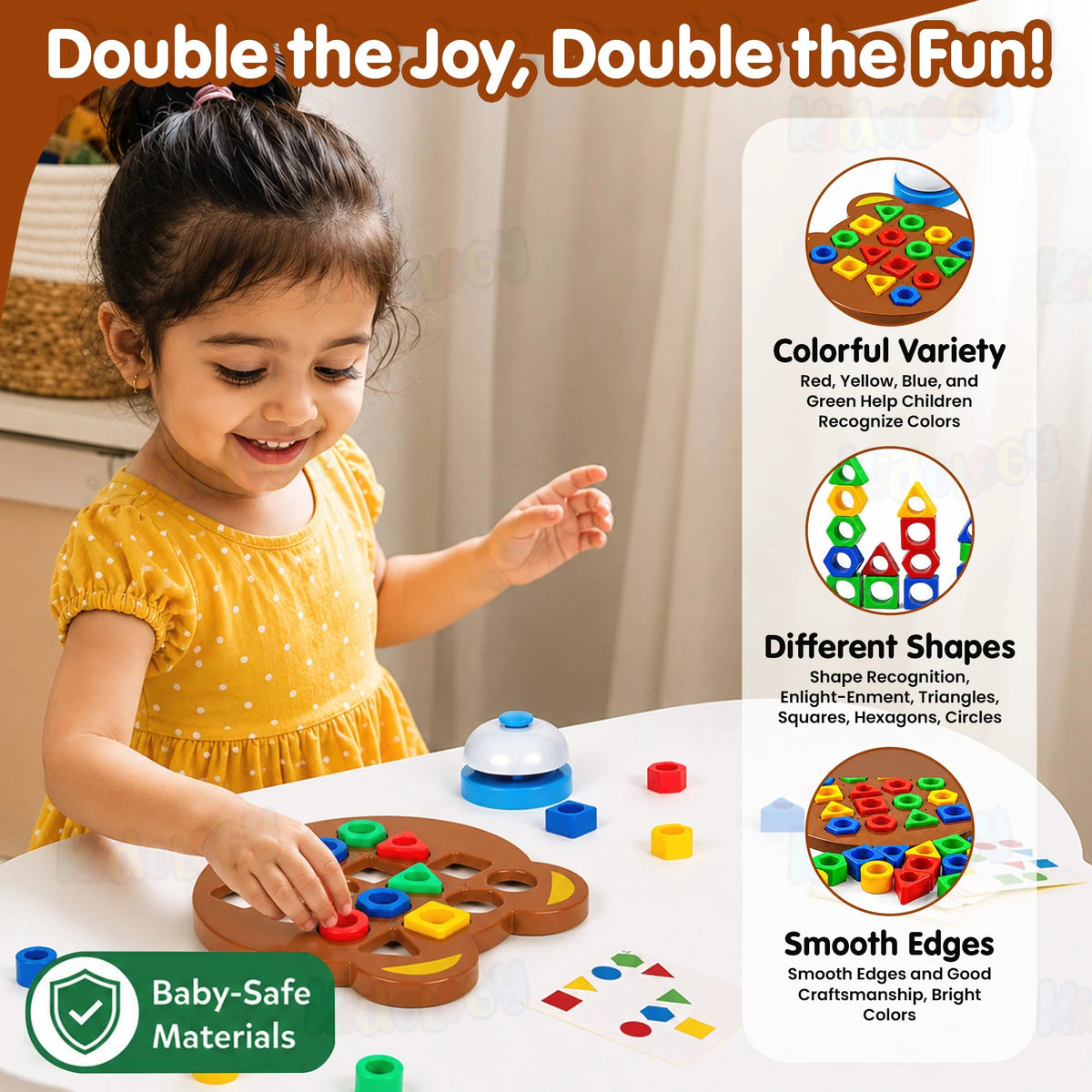 Montessori Shapes and Colors Matching Game