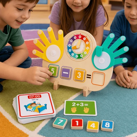 Wooden Counting Board for Children