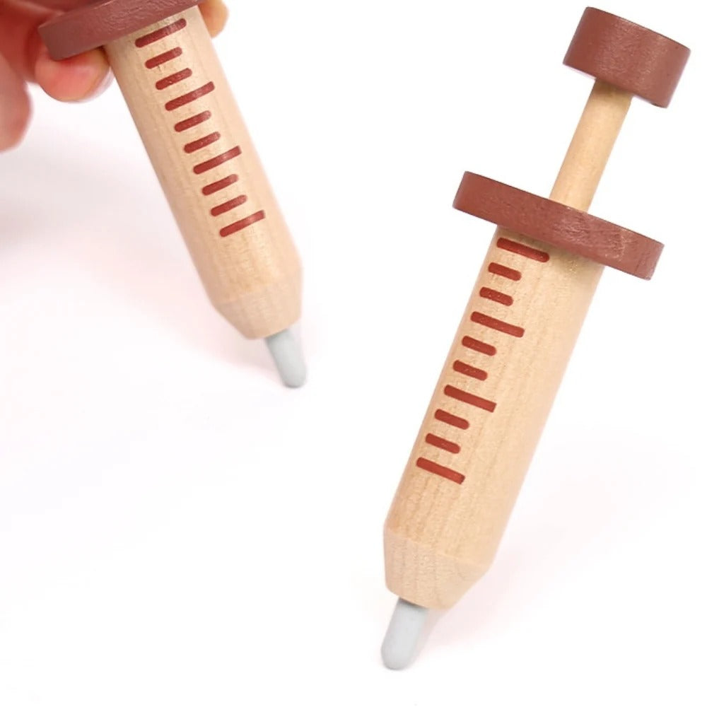Wooden Veterinarian Role-Play Kit