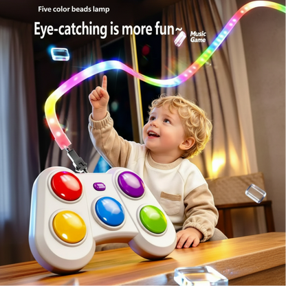 Jeu De Réaction Lumineux À Boutons Colorés - Enfant Joyeux
