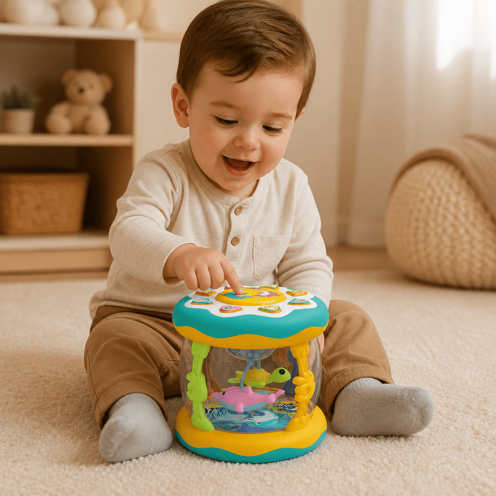 Jouet Musical Interactif Montessori Avec Lumières - Enfant Joyeux