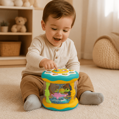 Jouet Musical Interactif Montessori Avec Lumières - Enfant Joyeux