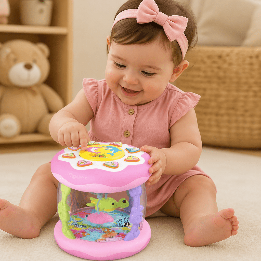 Jouet Musical Interactif Montessori Avec Lumières - Enfant Joyeux