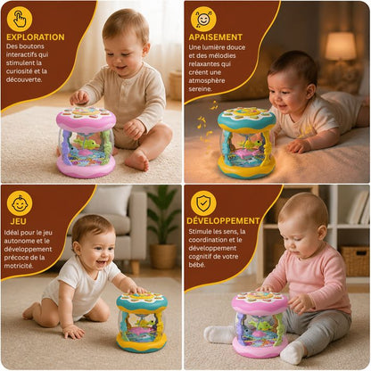 Jouet Musical Interactif Montessori Avec Lumières - Enfant Joyeux