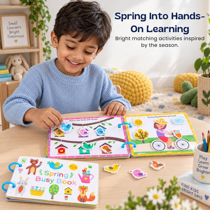 Livre D’Activités D’Hiver Réutilisable Pour Enfants - Enfant Joyeux