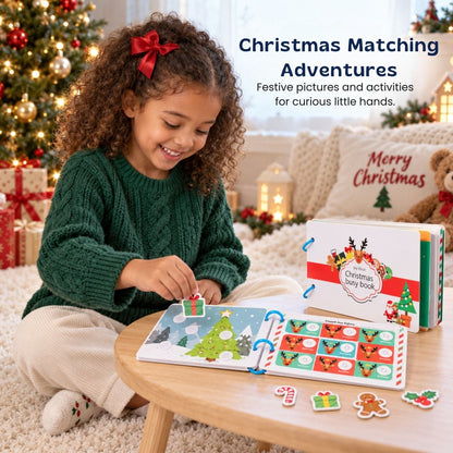 Livre D’Activités D’Hiver Réutilisable Pour Enfants - Enfant Joyeux