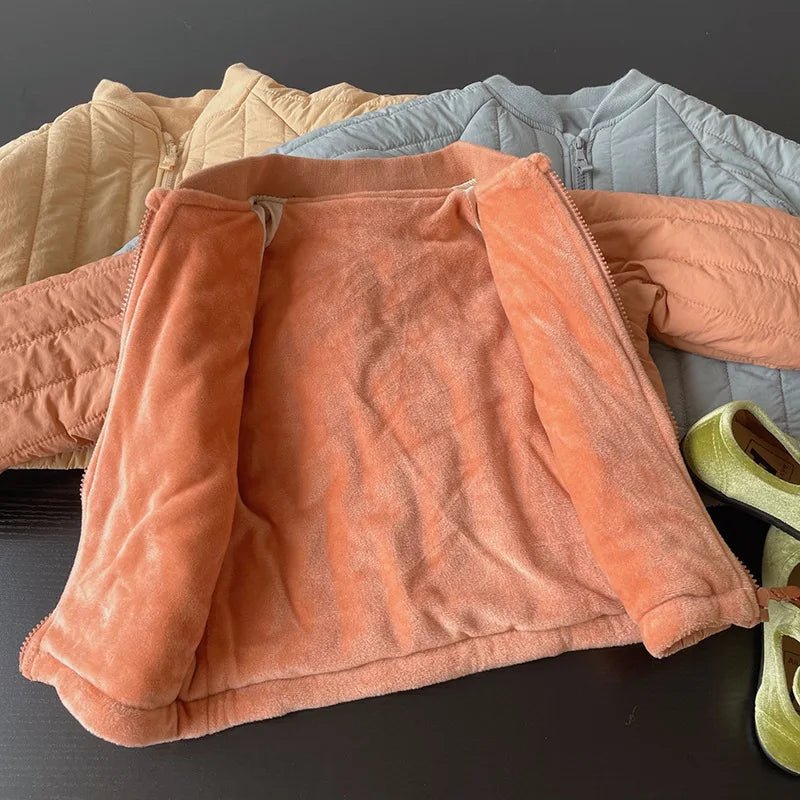 Manteau D’Hiver En Coton Brodé Pour Enfant - Enfant Joyeux