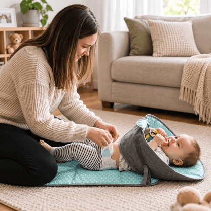 Matelas À Langer Portable Imperméable Pour Bébé - Enfant Joyeux