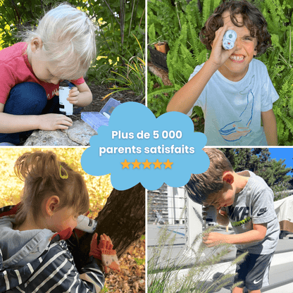 Microscope de Poche pour Enfants - Enfant Joyeux