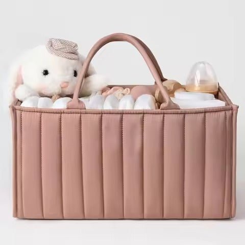 Panier à Couches en Coton avec Séparateur Amovible - Enfant Joyeux