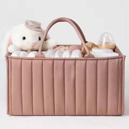 Panier à Couches en Coton avec Séparateur Amovible - Enfant Joyeux