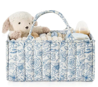 Panier à Couches en Coton avec Séparateur Amovible - Enfant Joyeux