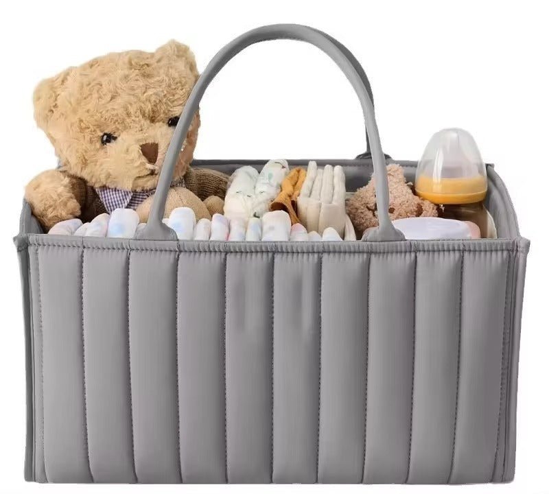 Panier à Couches en Coton avec Séparateur Amovible - Enfant Joyeux