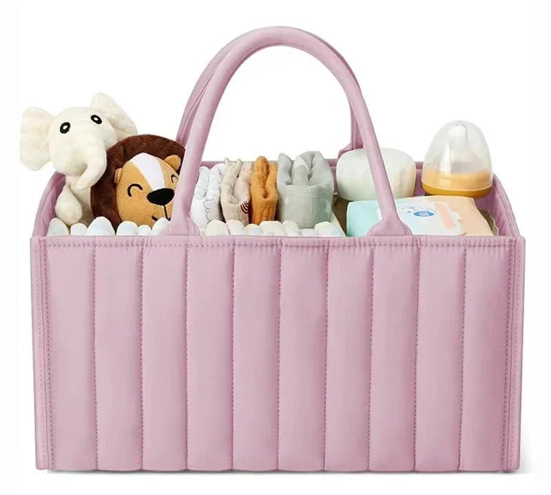 Panier à Couches en Coton avec Séparateur Amovible - Enfant Joyeux