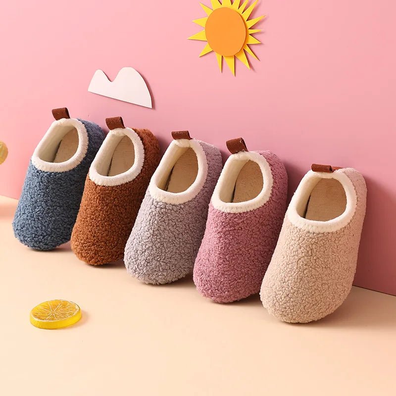 Pantoufles Pour Enfants Chaudes Et Douillettes - Enfant Joyeux