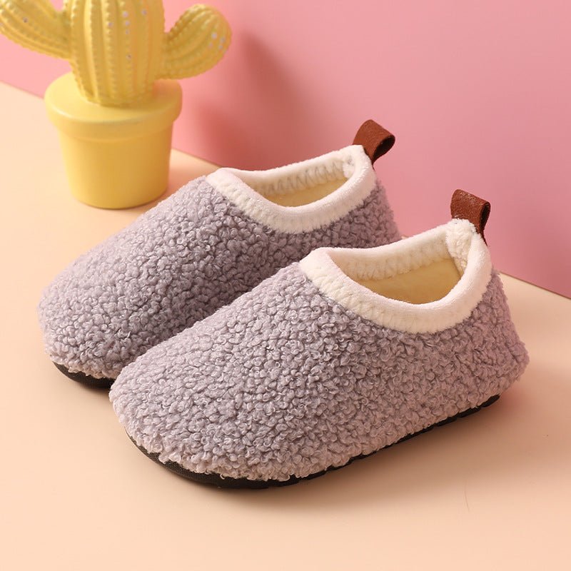 Pantoufles Pour Enfants Chaudes Et Douillettes - Enfant Joyeux