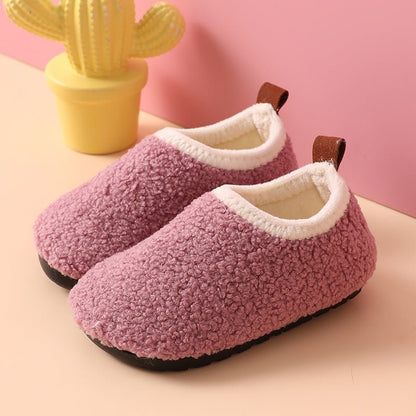 Pantoufles Pour Enfants Chaudes Et Douillettes - Enfant Joyeux