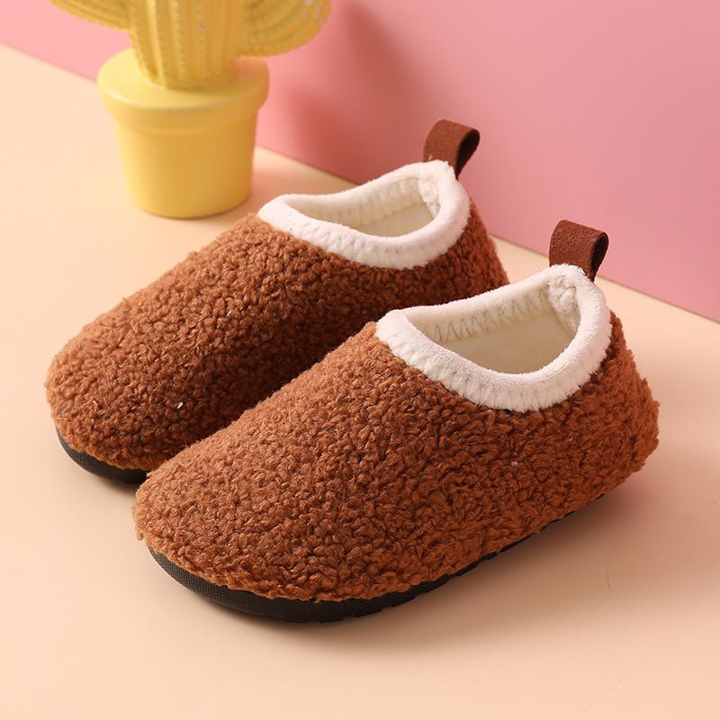 Pantoufles Pour Enfants Chaudes Et Douillettes - Enfant Joyeux