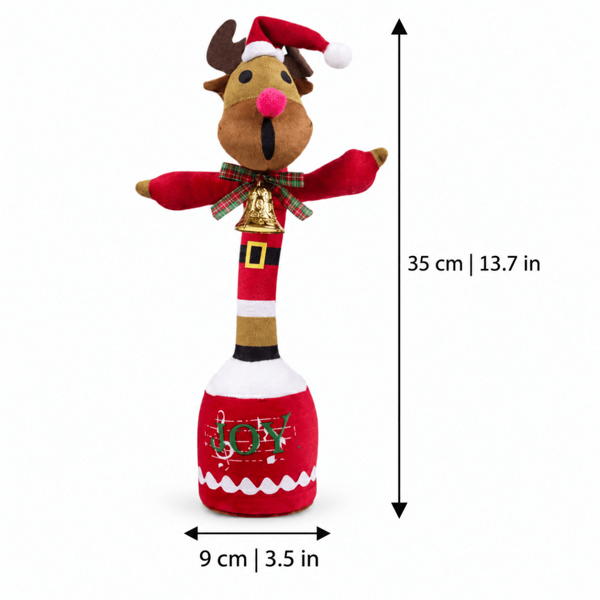 Peluche Renne Dansante Musicale Interactive Pour Enfants - Enfant Joyeux