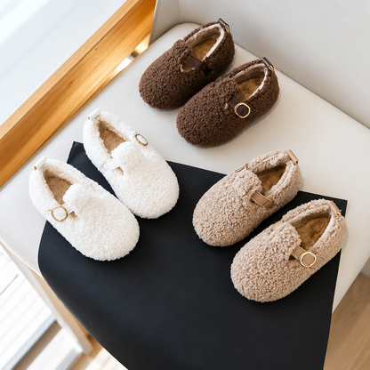 Chaussures d’hiver pour enfant à enfiler, vue de côté