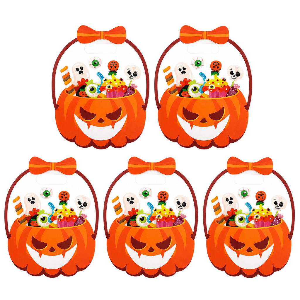 Sacs À Friandises D’Halloween Chaudron Avec Fermeture Éclair - Enfant Joyeux