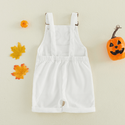 Salopette D’Halloween Pour Bébé À Bretelles Réglables - Enfant Joyeux