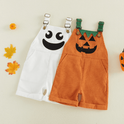 Salopette D’Halloween Pour Bébé À Bretelles Réglables - Enfant Joyeux