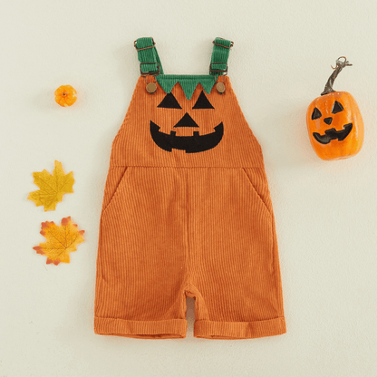 Salopette D’Halloween Pour Bébé À Bretelles Réglables - Enfant Joyeux