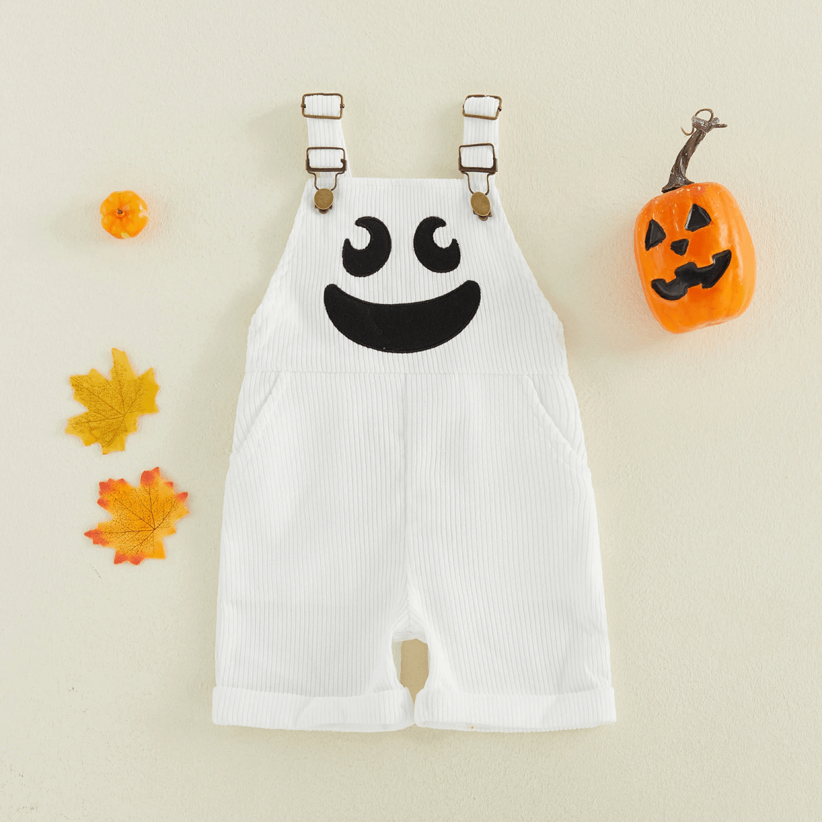 Salopette D’Halloween Pour Bébé À Bretelles Réglables - Enfant Joyeux