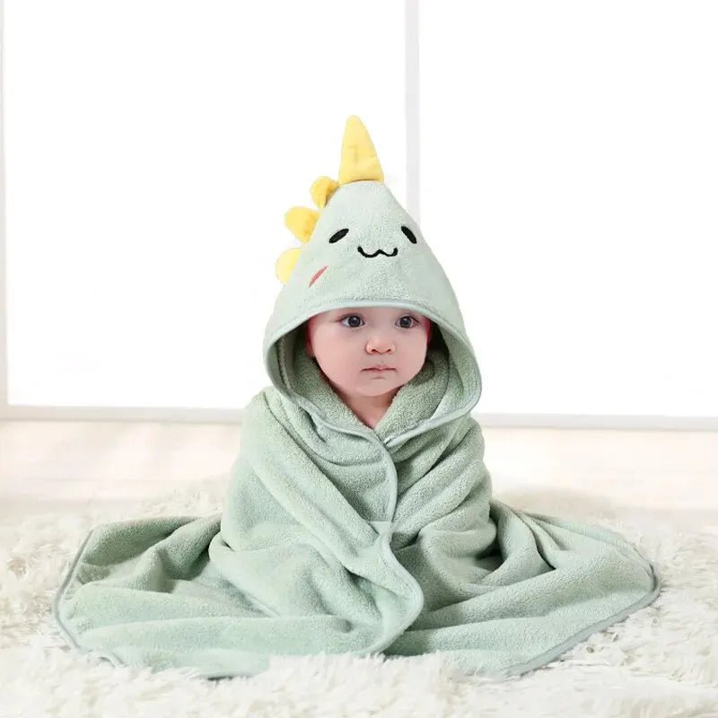 Serviette de Bain pour Enfants à Motifs d’Animaux - Enfant Joyeux