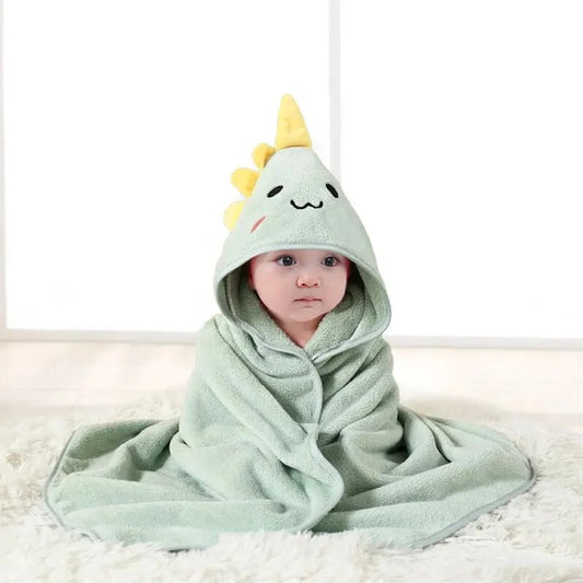 Serviette de Bain pour Enfants à Motifs d’Animaux - Enfant Joyeux