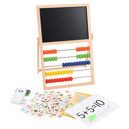 Tableau D’Activités Montessori Avec Abaque Pour Enfants - Enfant Joyeux