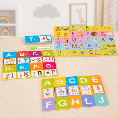 Tableau De Traçage Des Lettres Pour Enfants - Enfant Joyeux
