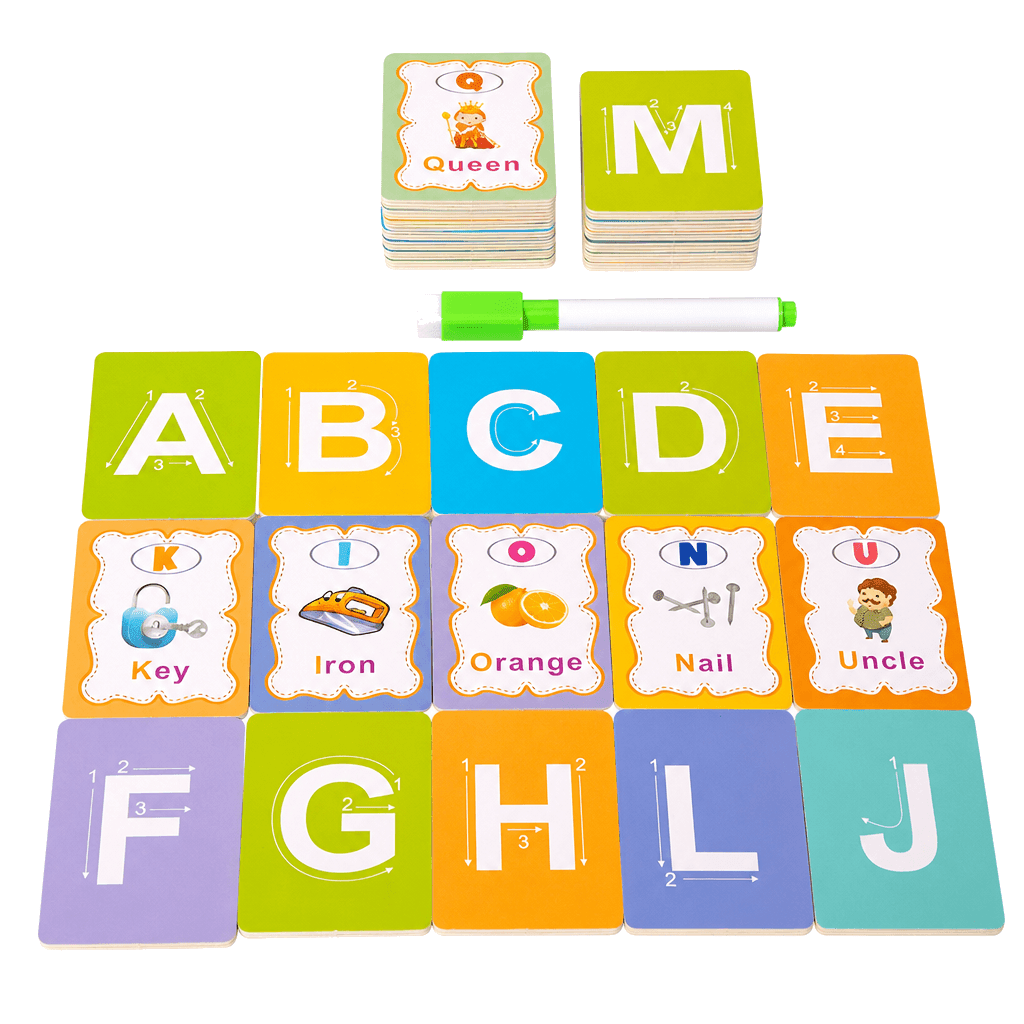 Tableau De Traçage Des Lettres Pour Enfants - Enfant Joyeux