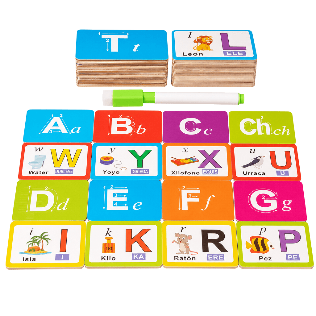 Tableau De Traçage Des Lettres Pour Enfants - Enfant Joyeux