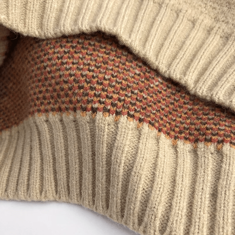Tricot Enfant À Motif Losanges Pour Temps Frais - Enfant Joyeux
