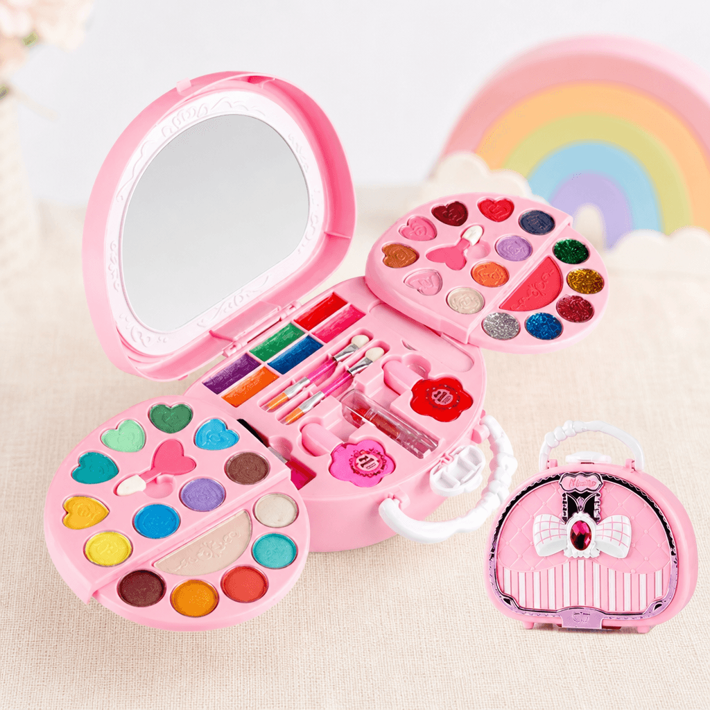 Trousse De Maquillage Pour Enfants Avec Miroir - Enfant Joyeux