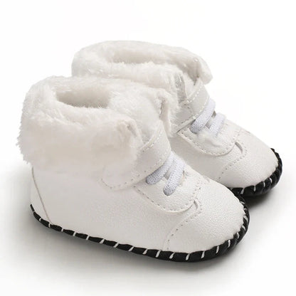 Bottillons D’hiver Pour Bébé Doublés De Coton Ajustables